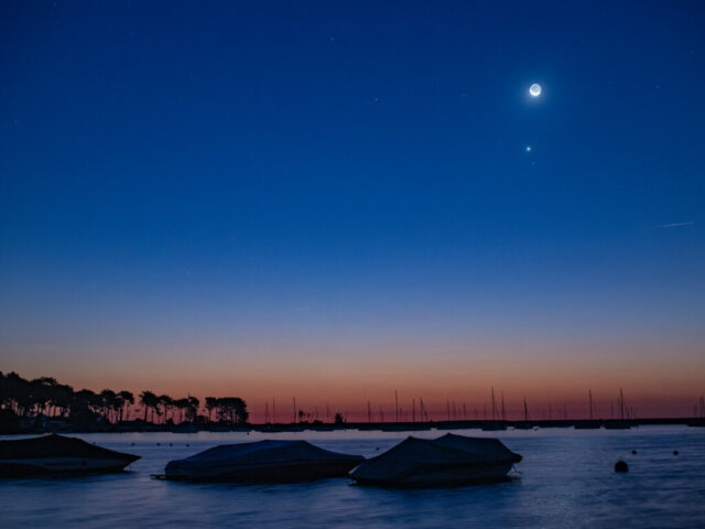 Conjonction Lune Vénus Régulus