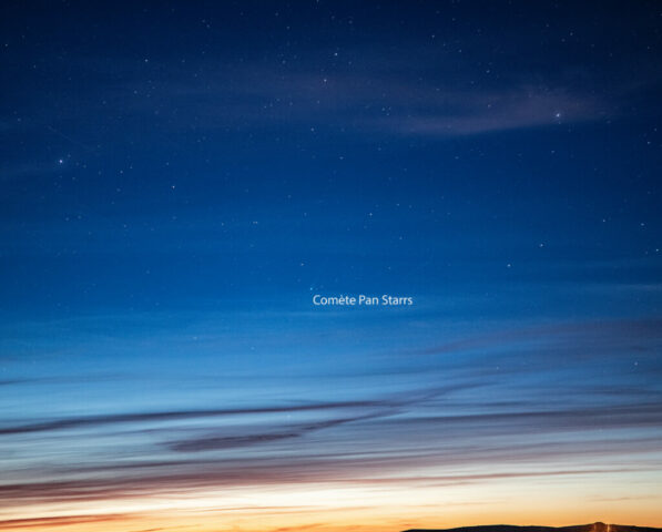 Comète Pan Starrs